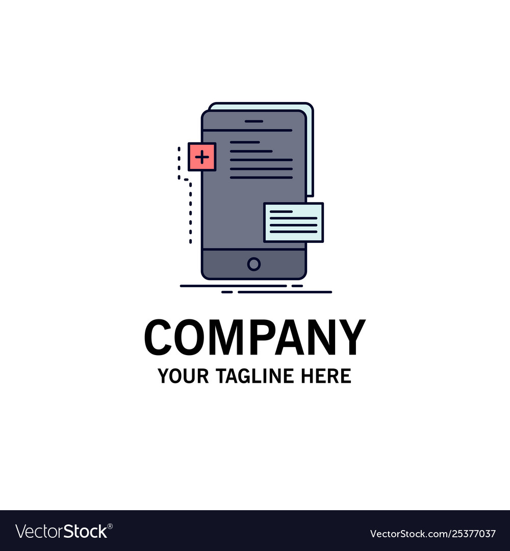 Frontend interface mobile phone developer flat vector image Frontend interface mobile phone developer flat