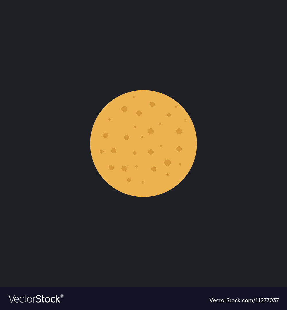 Full moon computer symbol