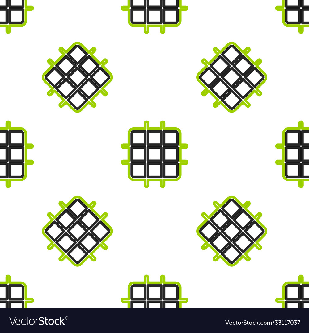 Line grid graph paper icon isolated seamless vector image Line grid graph paper icon isolated seamless