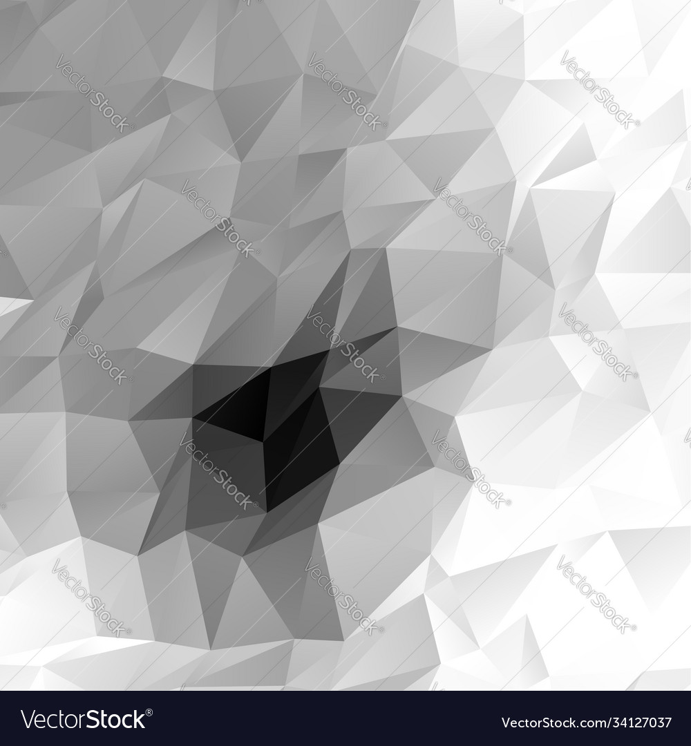 Low poly triangular triangles background shatter vector image Low poly triangular triangles background shatter