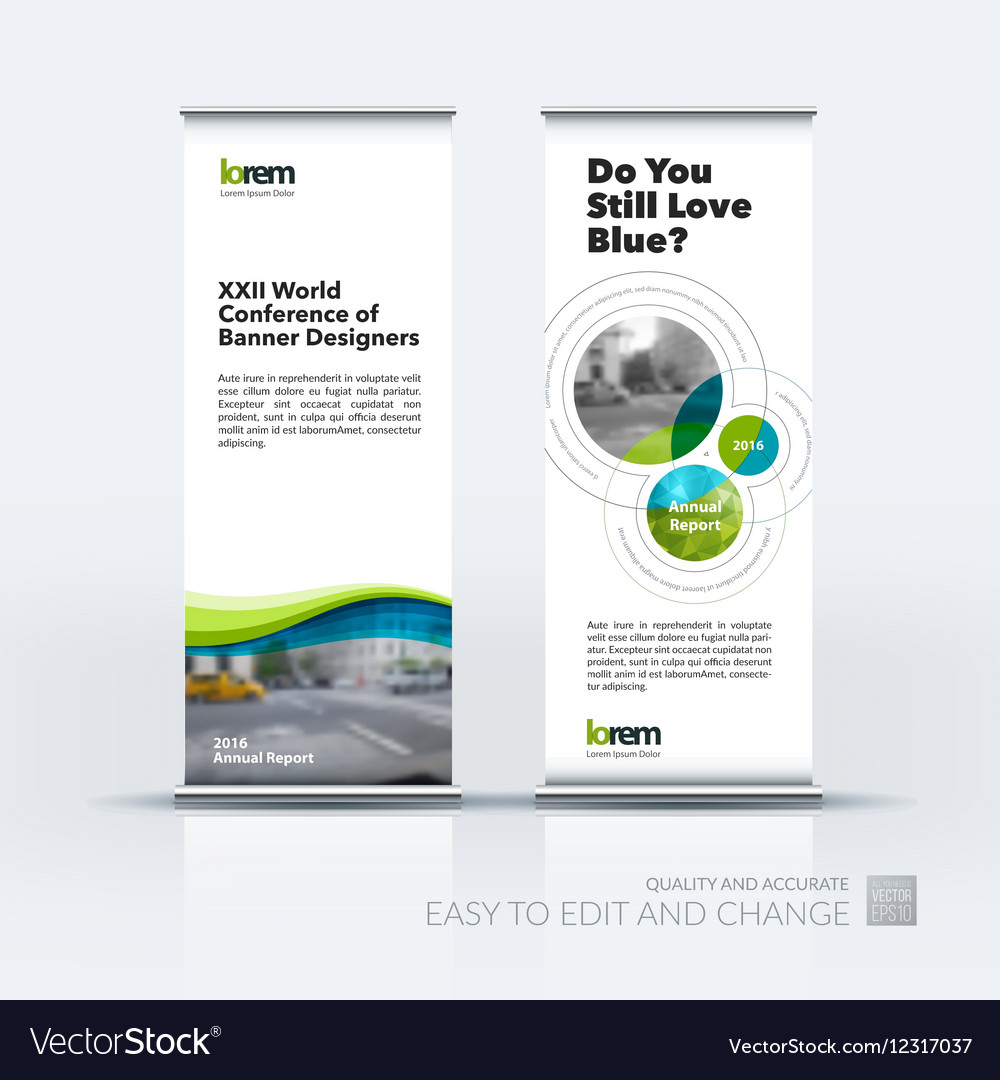Modern Roll-Up Banner Stand