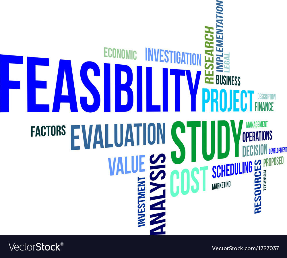 word-cloud-feasibility-study-royalty-free-vector-image