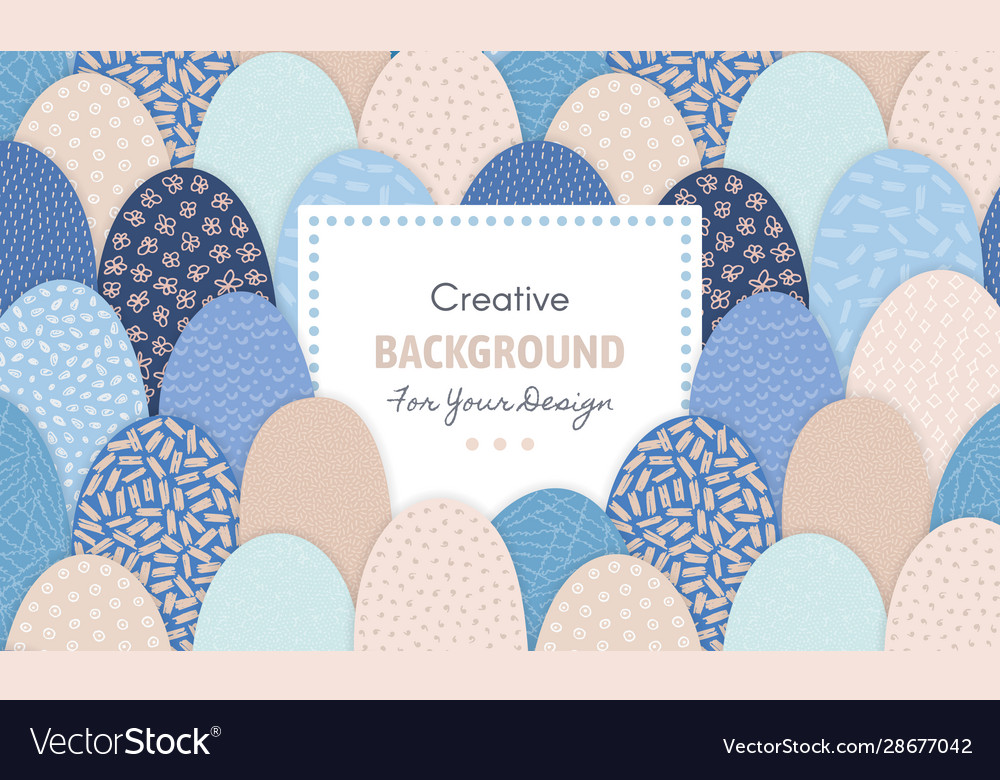 Abstract background with frame in centre