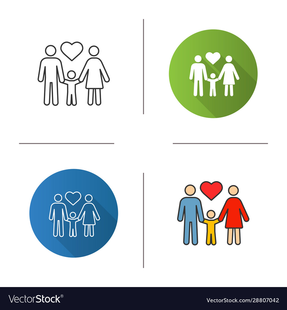 Family Icon Royalty Free Vector Image - Vectorstock