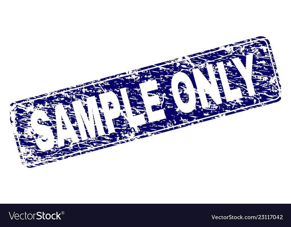 Scratched sample only framed rounded rectangle