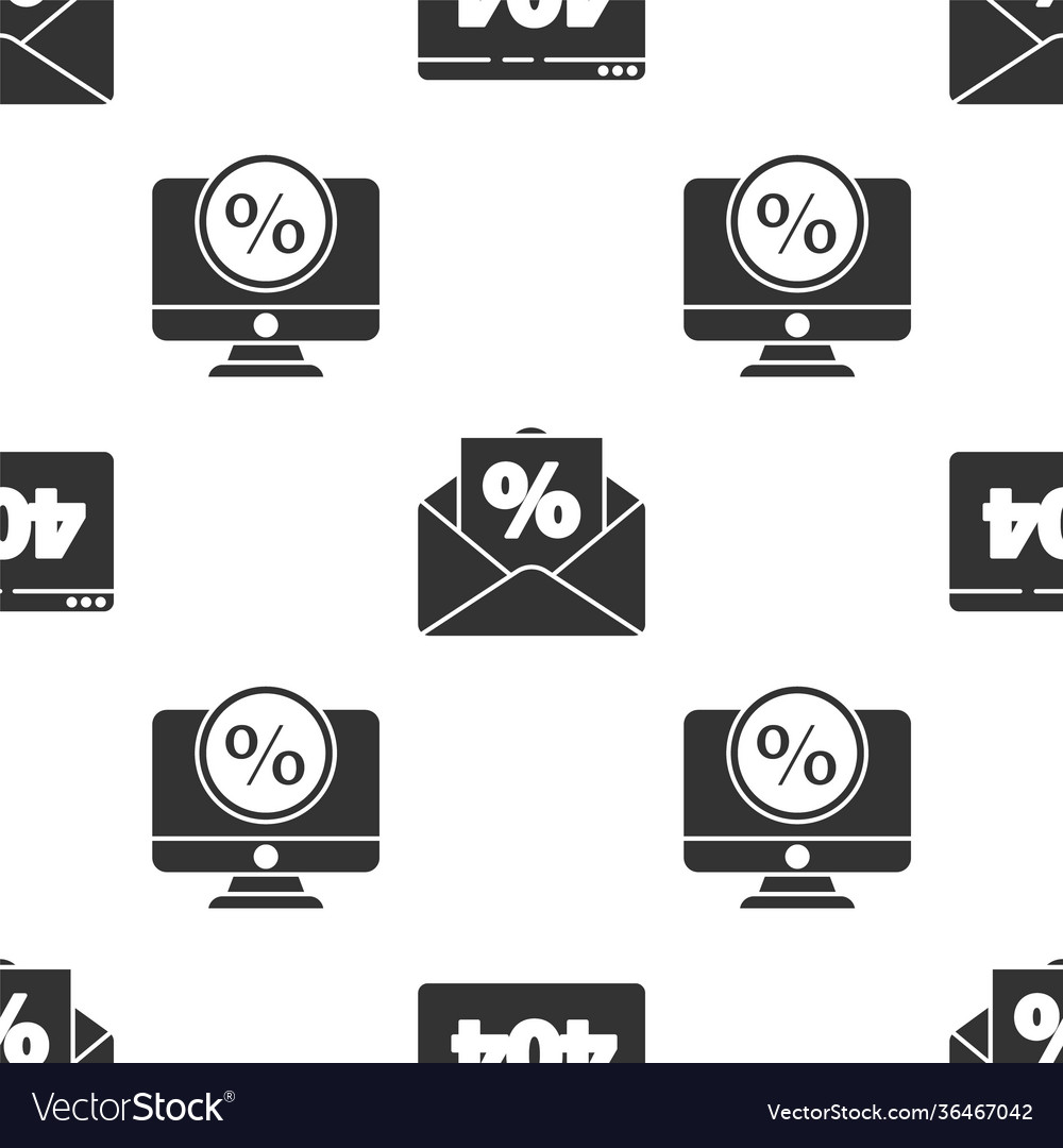 Set page with a 404 error envelope vector image Set page with a 404 error envelope