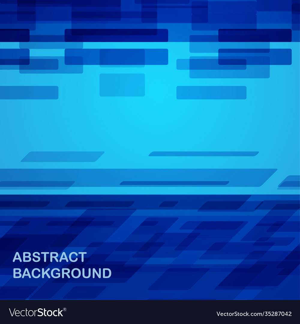 Trapezoidal pattern with blue gradient background