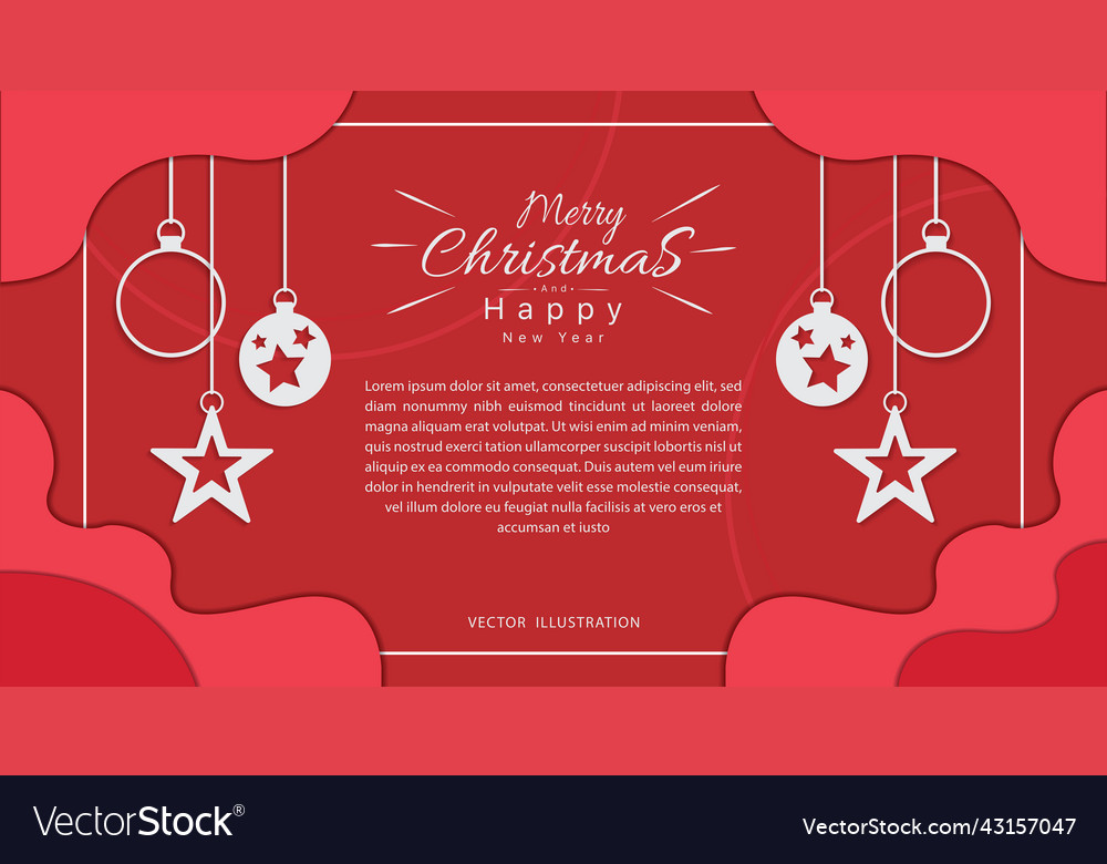 Weihnachts- und Frohes neues Jahr Hintergrund vector image Weihnachts- und Frohes neues Jahr Hintergrund