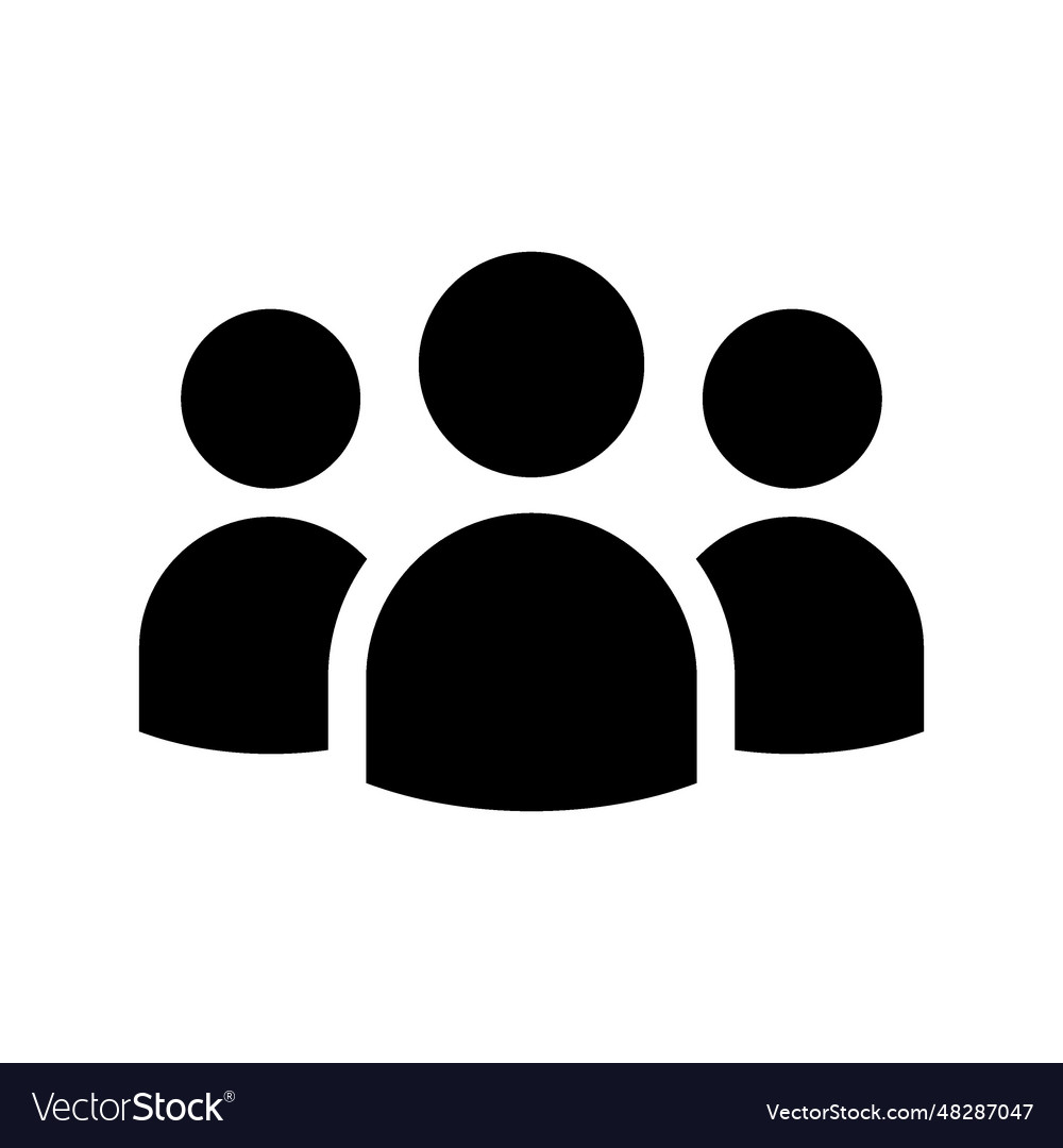 Group icon Royalty Free Vector Image - VectorStock