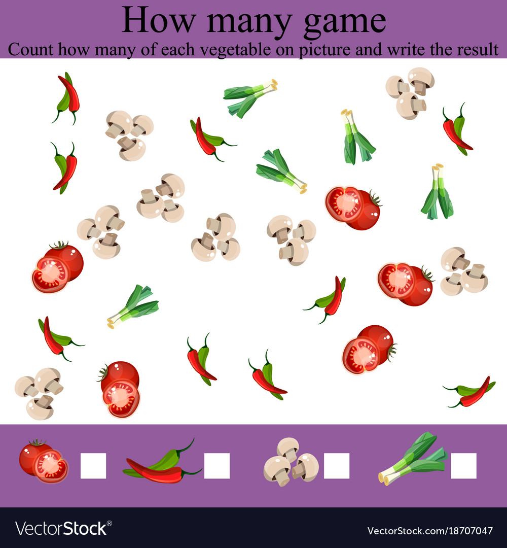 How many objcets game