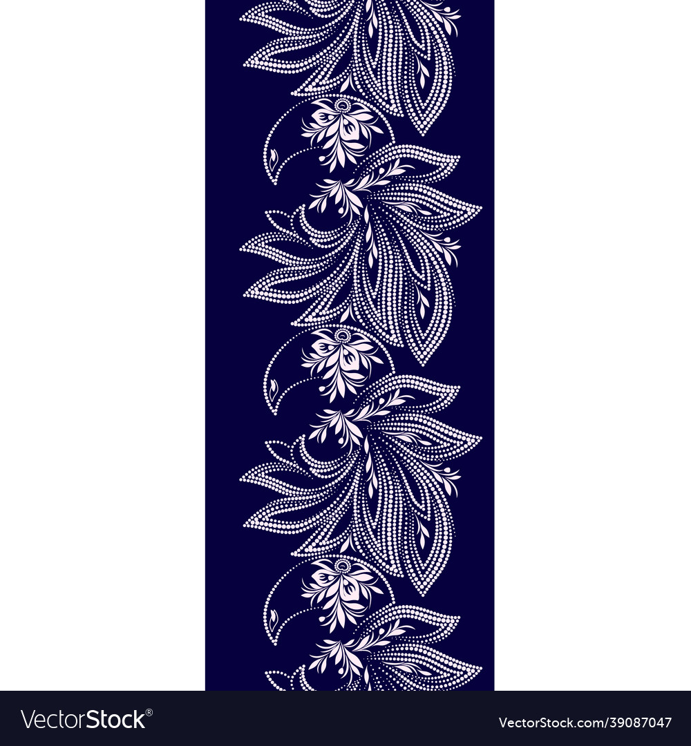 Phoenix - seamless dotted border