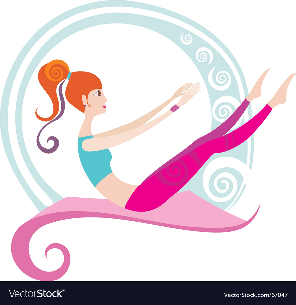 Pilates Woman Vector Symbol Icon High-Res Vector Graphic - Getty