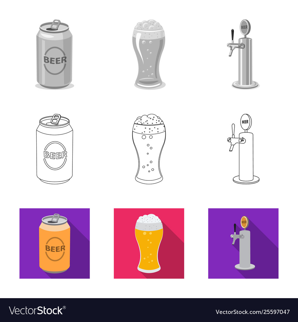 Pub and bar icon set