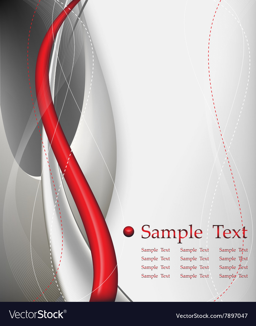 Red tech abstract background composition