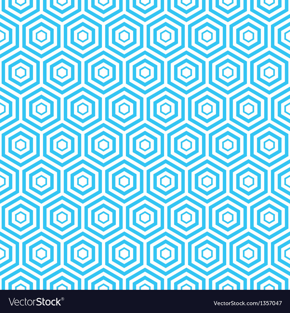 Seamless hexagon pattern background