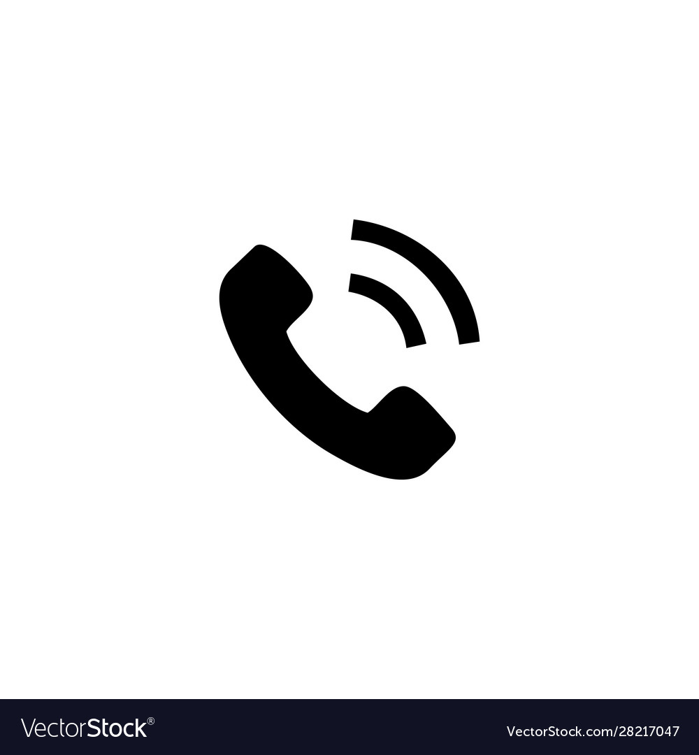 Telephone call icon Royalty Free Vector Image - VectorStock