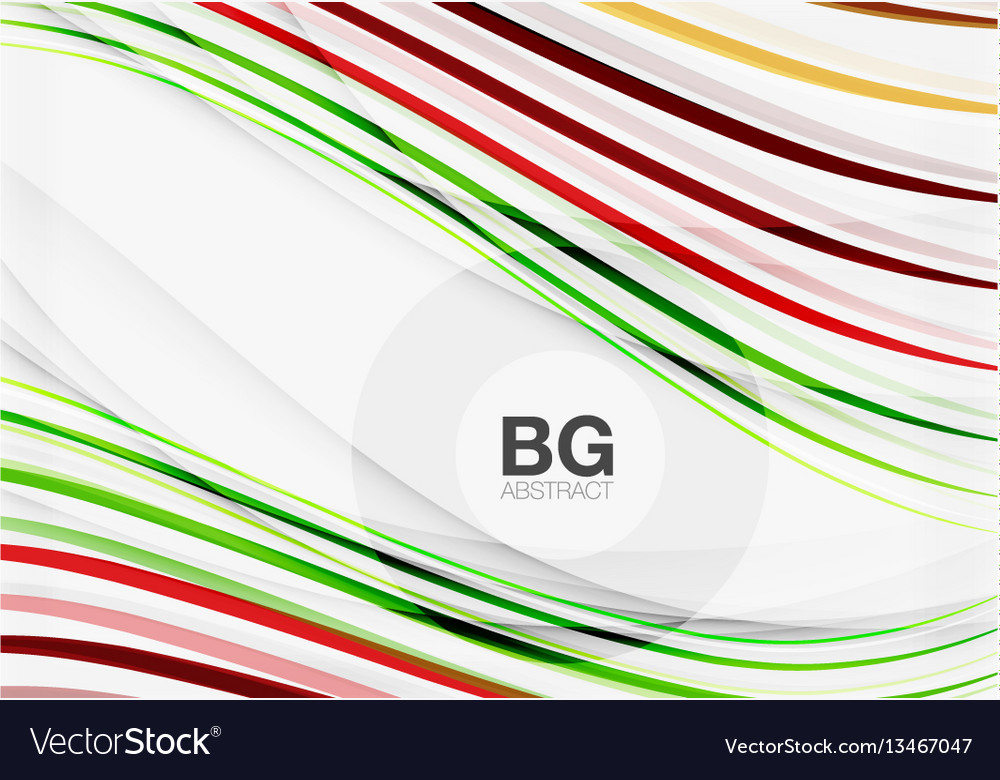 Thin lines wave abstract background Vector Image Thin lines wave abstract background