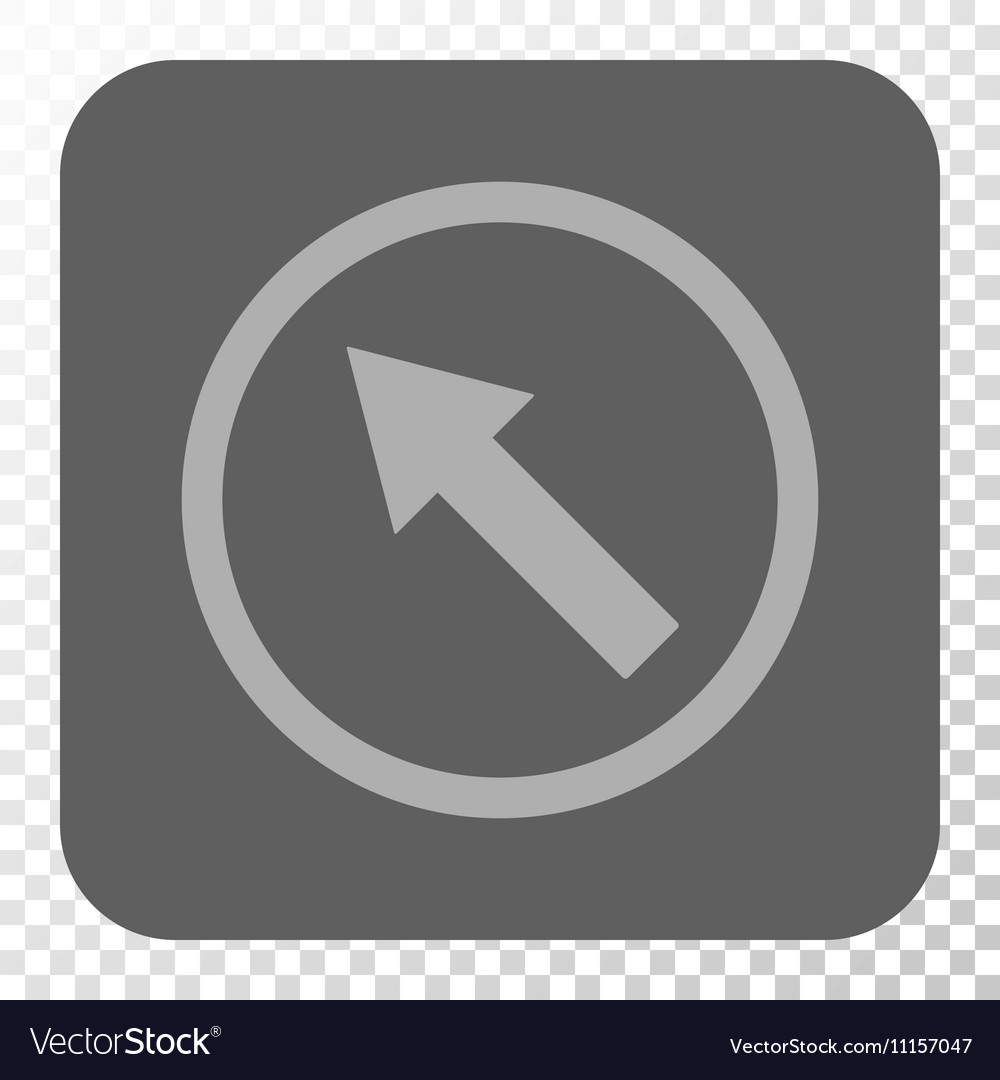 Up-left rounded arrow square button