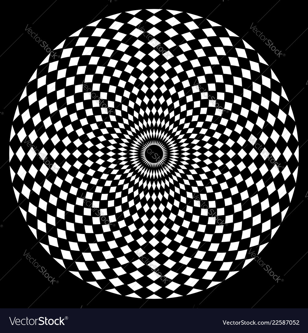 Abstract circle element with pattern texture vector image Abstract circle element with pattern texture