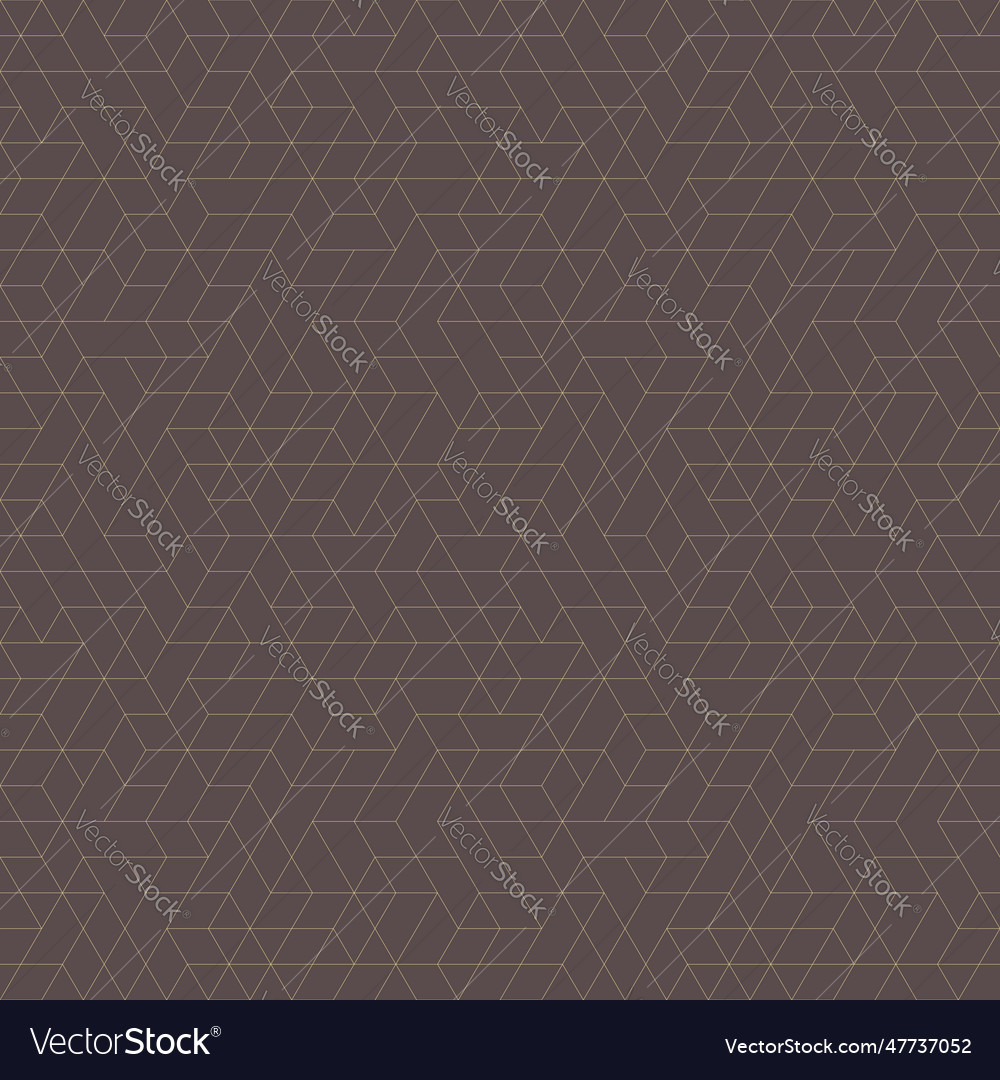 Geometric seamless pattern with abstract vector image Geometric seamless pattern with abstract