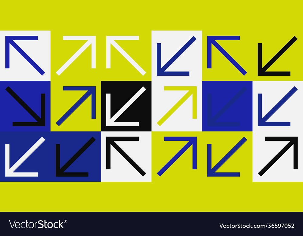 Minimal geometric pattern design vector image Minimal geometric pattern design