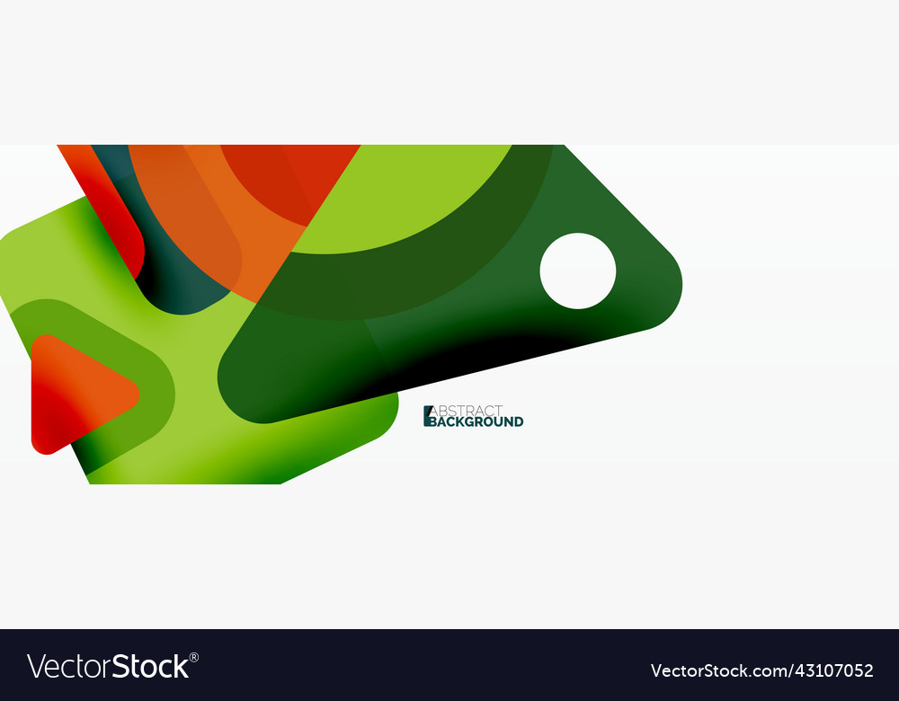 Primitive geometric shapes - line triangle vector image Primitive geometric shapes - line triangle
