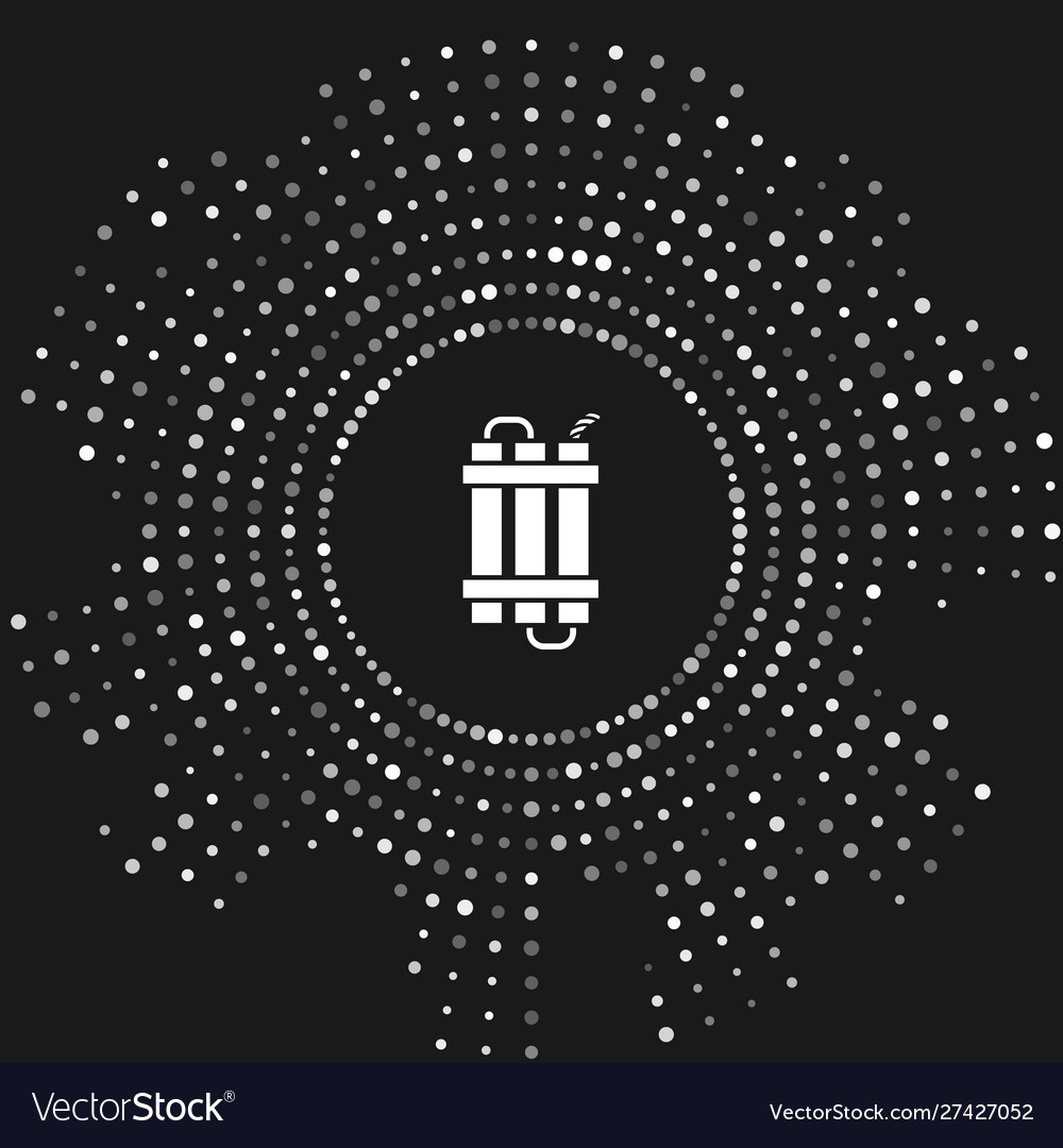 White detonate dynamite bomb stick and timer clock Vector Image White detonate dynamite bomb stick and timer clock