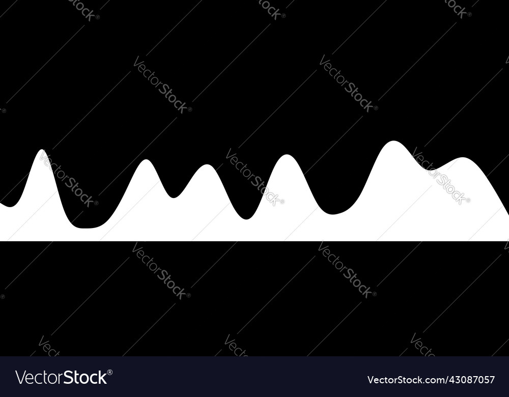 Bumpy Mountain Waves Background