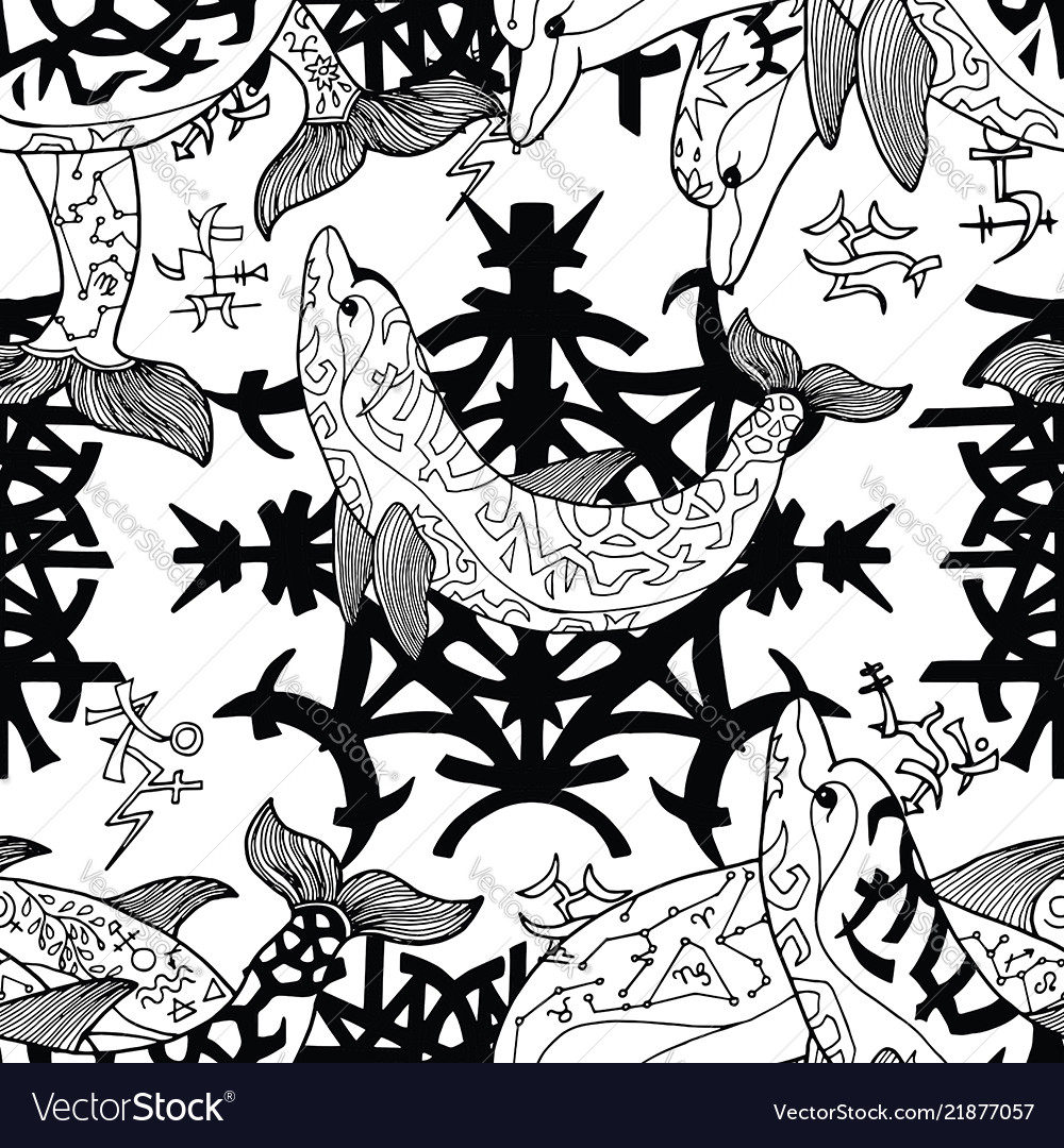 Gothic Celestial Pattern