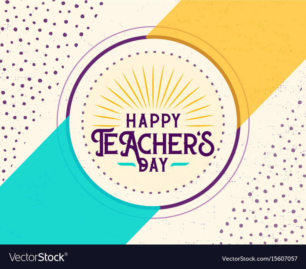 Happy teachers day