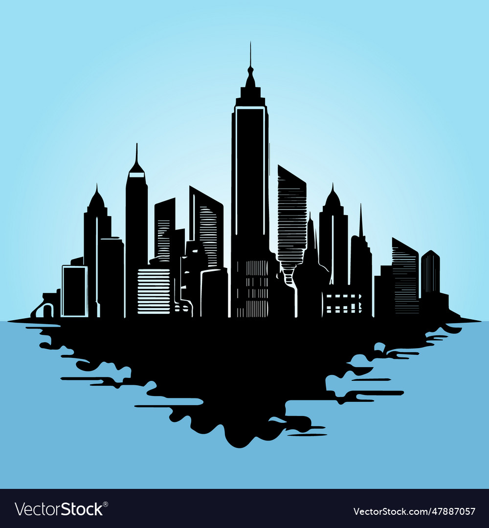 Megapolis logo Royalty Free Vector Image - VectorStock