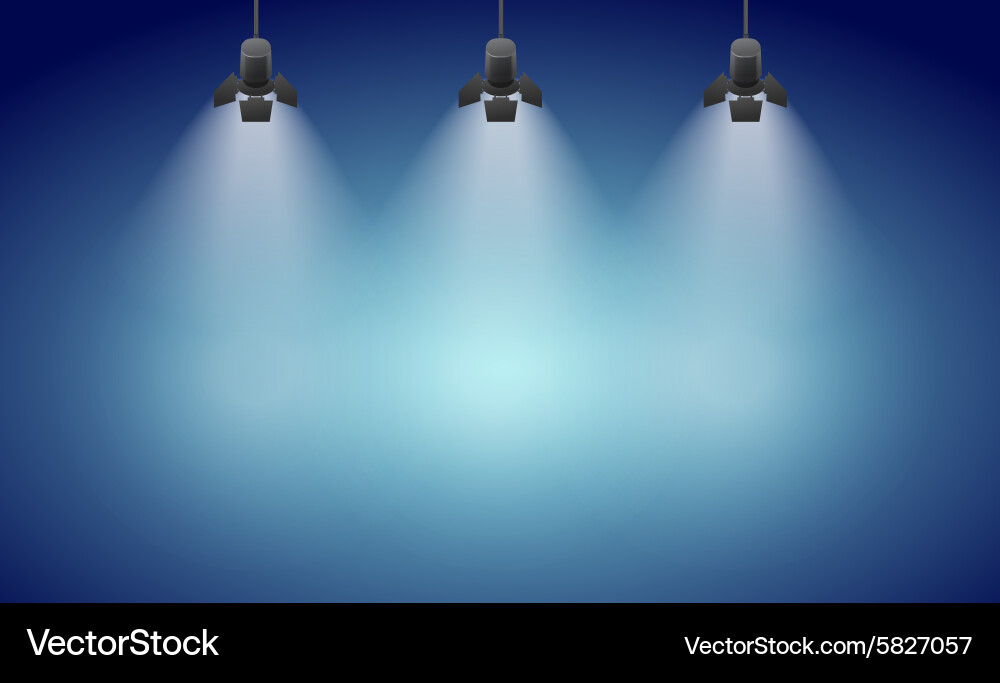 Spotlights Royalty Free Vector Image - VectorStock