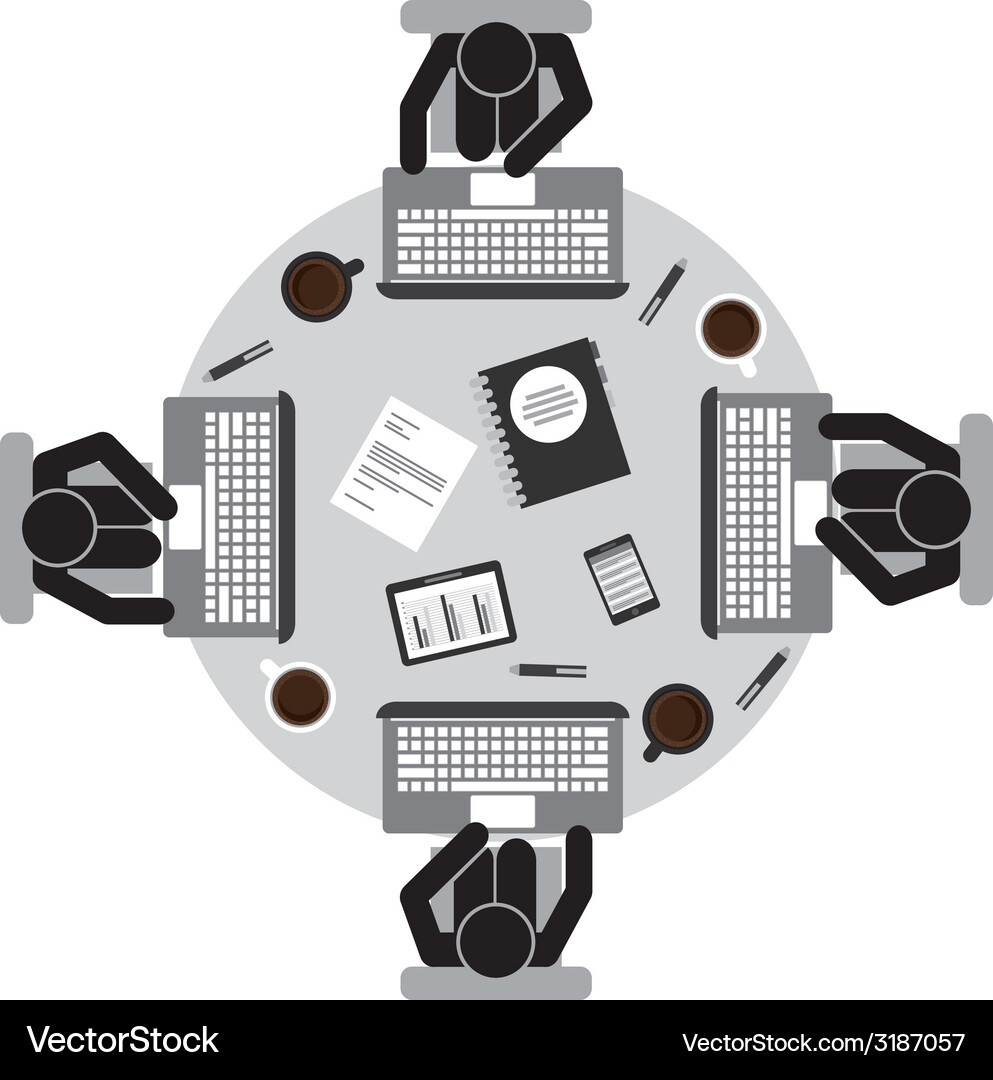 Teamwork design Royalty Free Vector Image - VectorStock