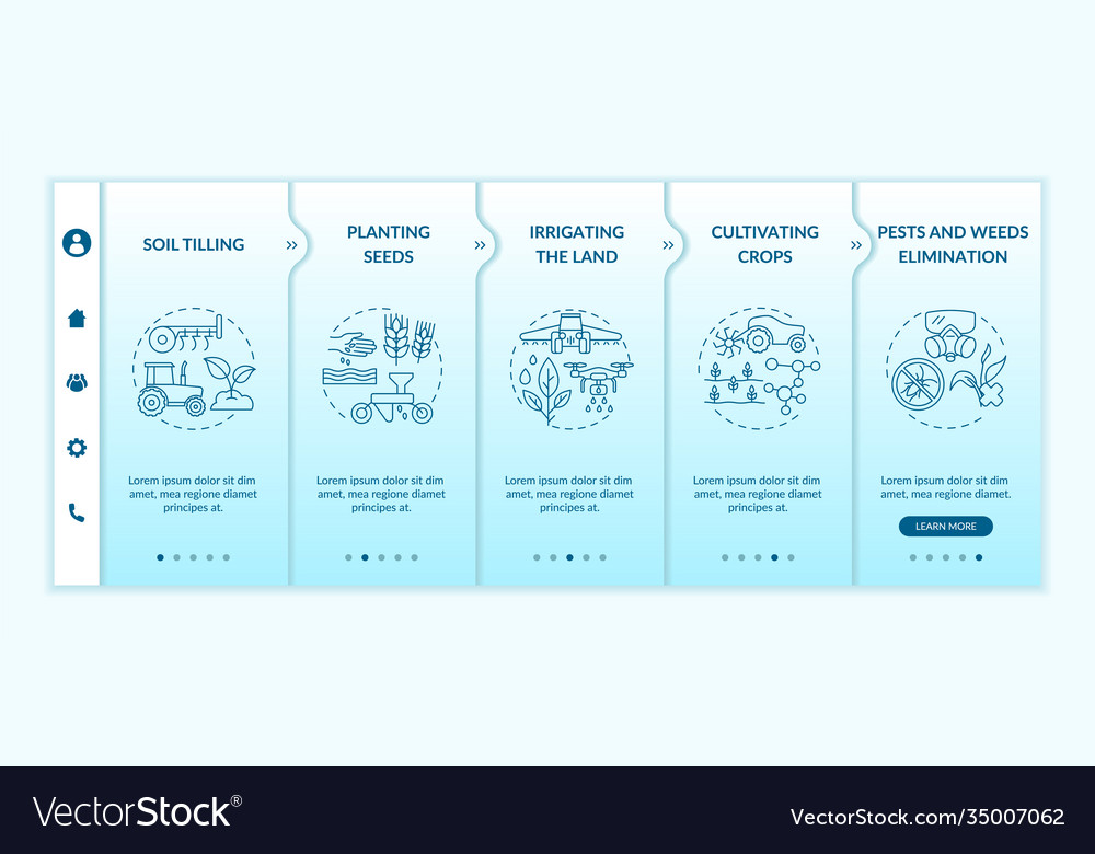 Agriculture machines tasks onboarding template