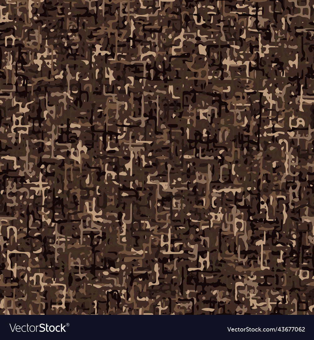 Camouflage pattern with small abstract shapes vector image Camouflage pattern with small abstract shapes