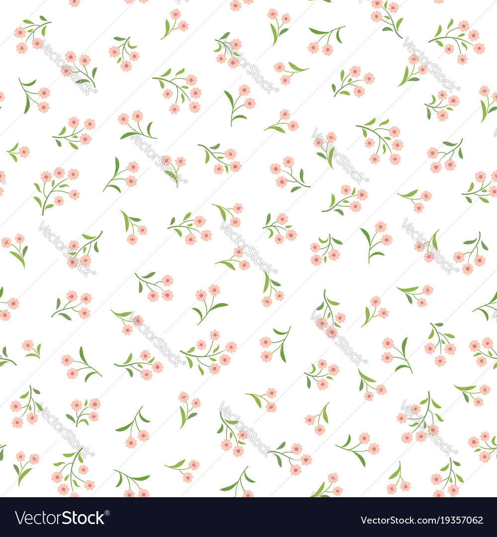 Floral pattern flower seamless background