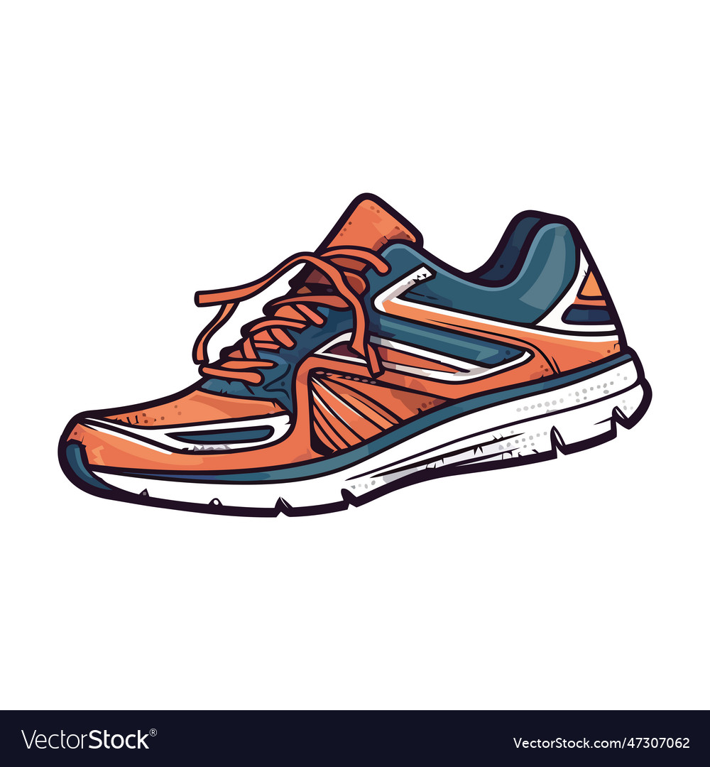 Shoes sports clearance vector