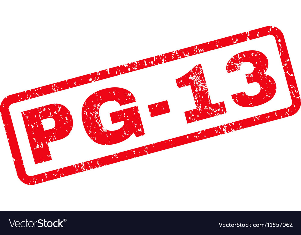 Pg-13 rubber stamp Royalty Free Vector Image - VectorStock