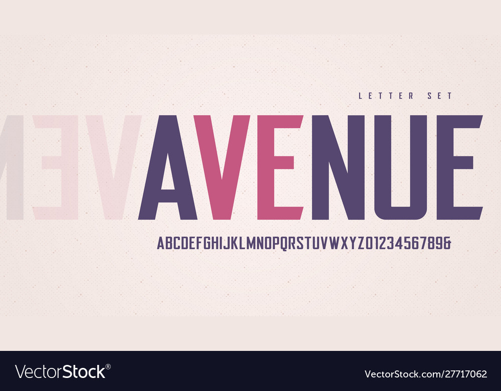 Download Stylish Sans Serif Alphabet Uppercase Royalty Free Vector SVG Cut Files
