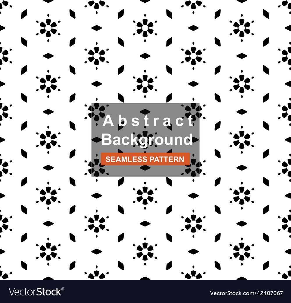 Abstract geometric seamless pattern background vector image Abstract geometric seamless pattern background