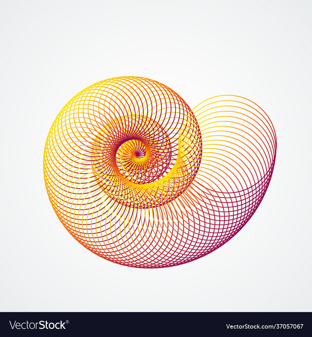 Abstraction with circles in paper background vector image Abstraction with circles in paper background