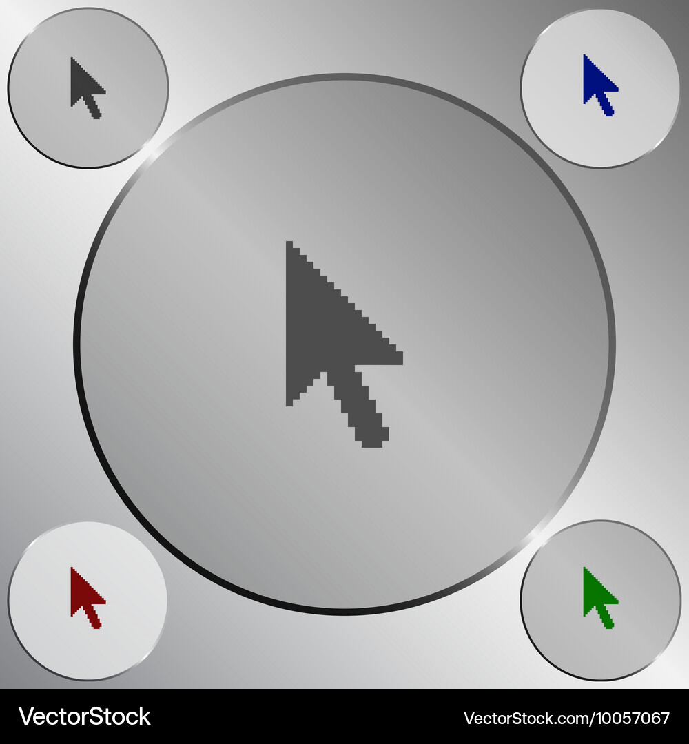 Arrow cursor icon Royalty Free Vector Image - VectorStock