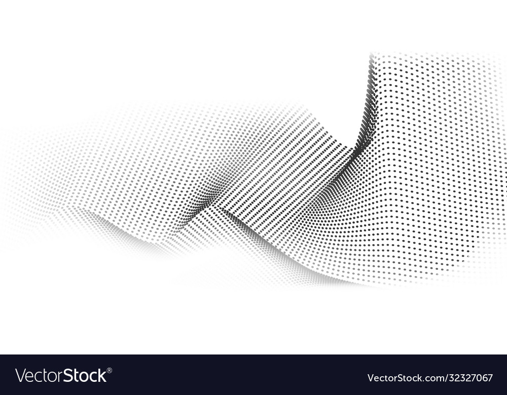 Dynamic Geometric Waves Background