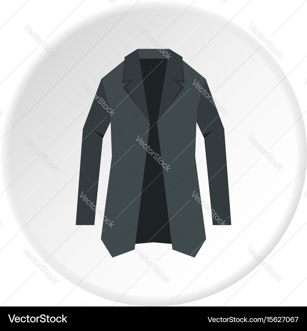 Jacket icon circle Royalty Free Vector Image - VectorStock