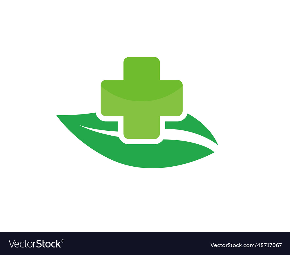 Nature care cross logo designs for medical