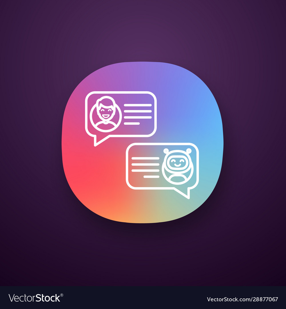 Support chatbot app icon