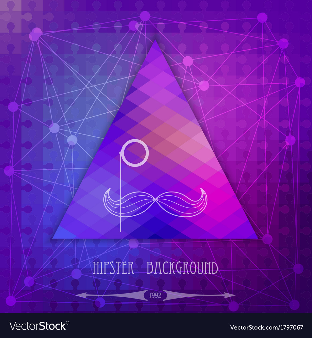 Triangular Geometric Background