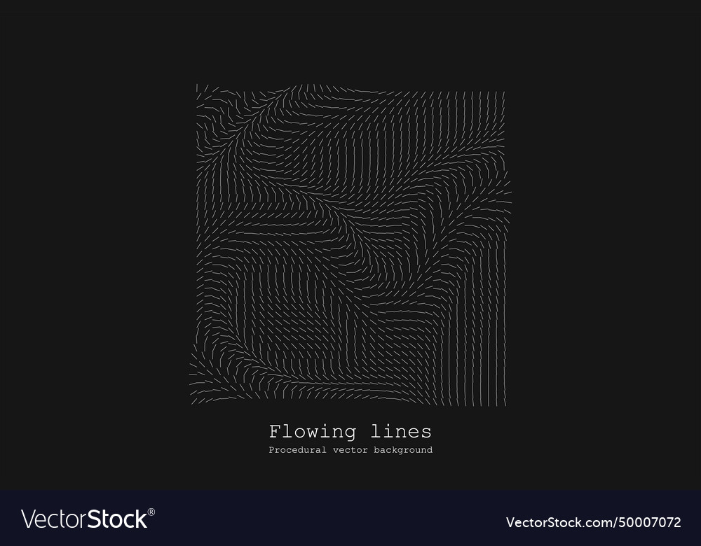 Abstrakte Linienmatrix Muster Geräuschfluss dynamisch vector image Abstrakte Linienmatrix Muster Geräuschfluss dynamisch