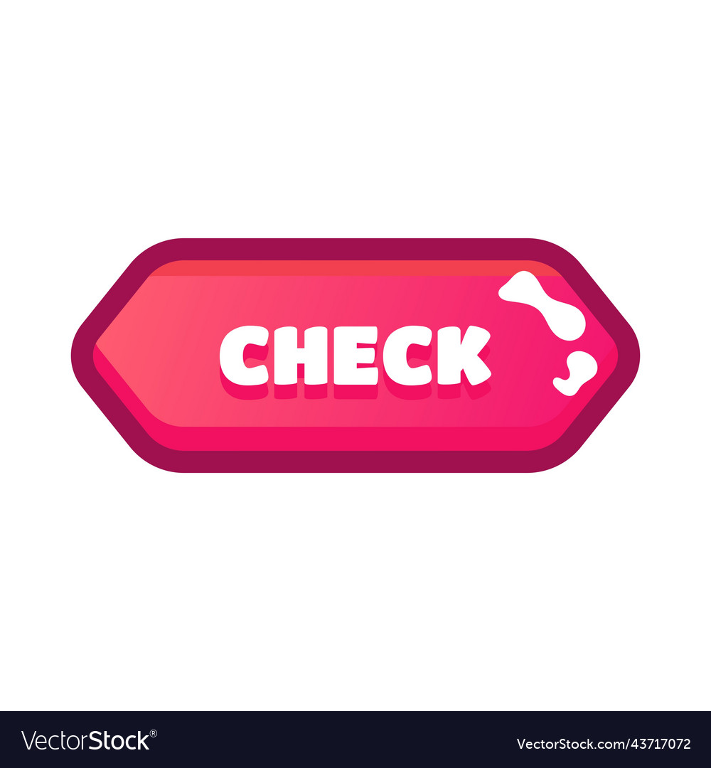 Big set buttons for games and app wooden game ui vector image Big set buttons for games and app wooden game ui