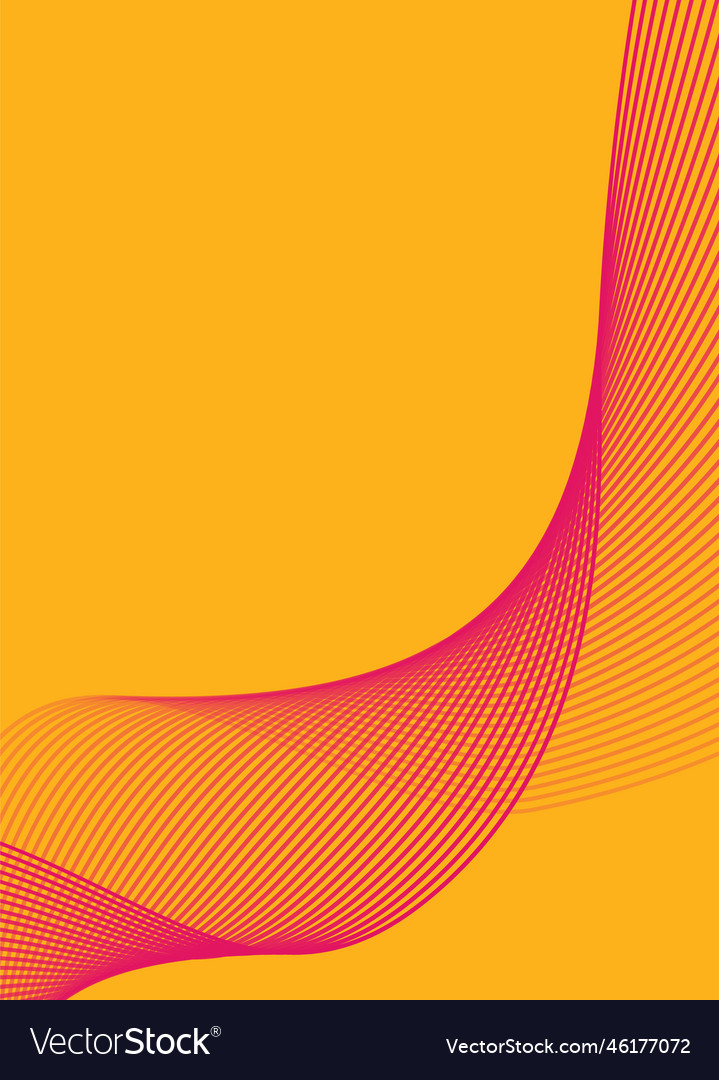 Geometric background with wavy line pattern